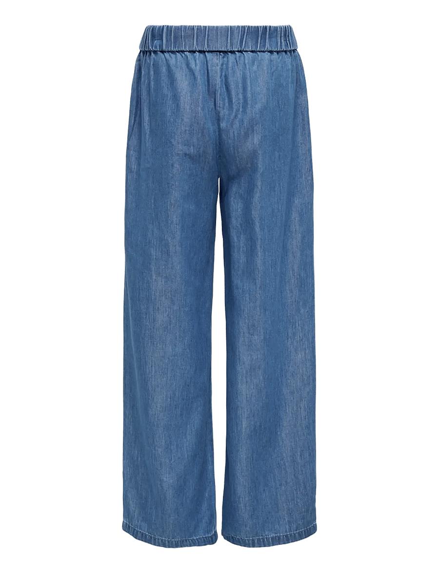 Kids Only - KOGBEA PALAZZO DNM PANT GUA NOOS - brede jeans - medium blue denim - 2