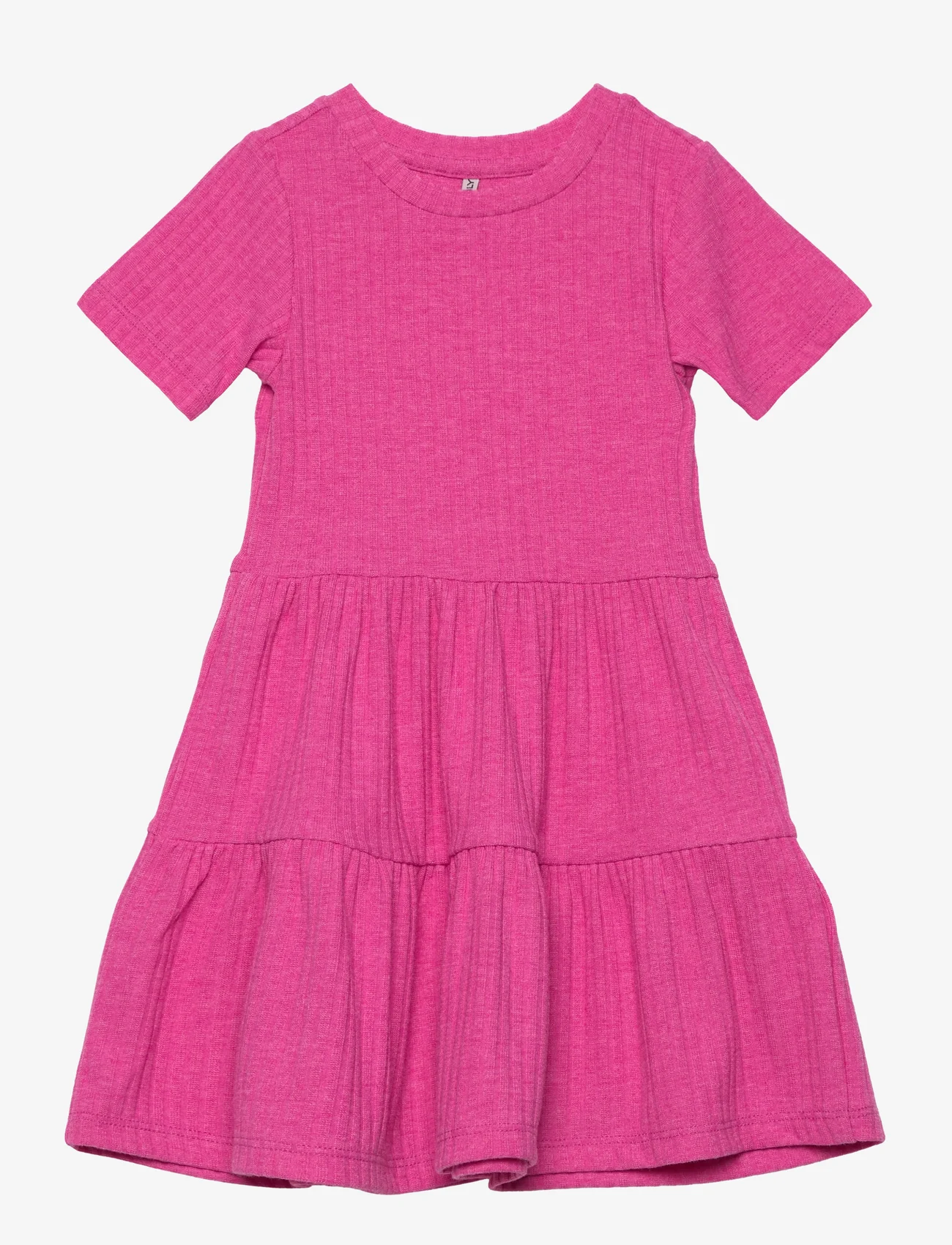 Kids Only - KMGNELLA S/S DRESS JRS - kurzärmelige freizeitkleider - raspberry rose - 0