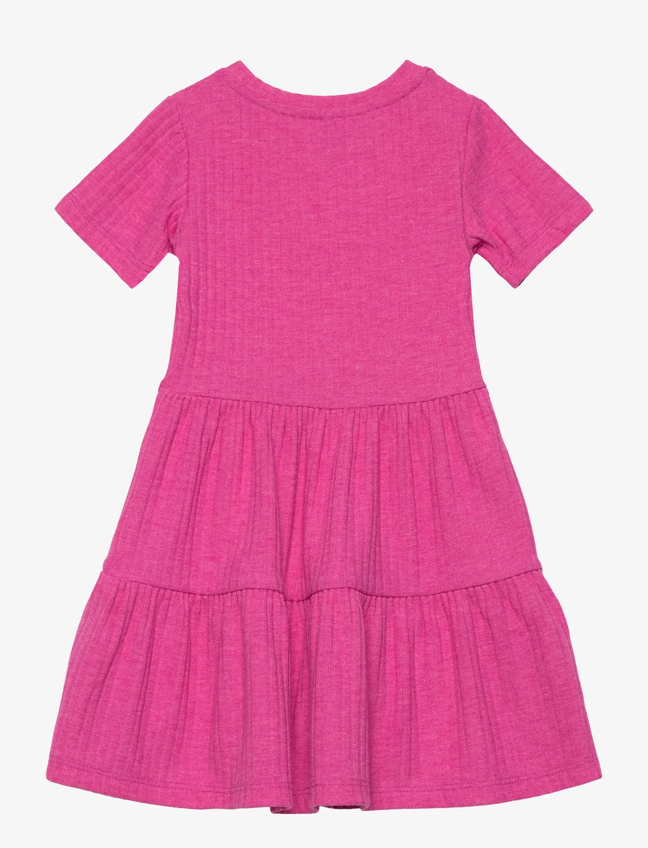Kids Only - KMGNELLA S/S DRESS JRS - kurzärmelige freizeitkleider - raspberry rose - 1