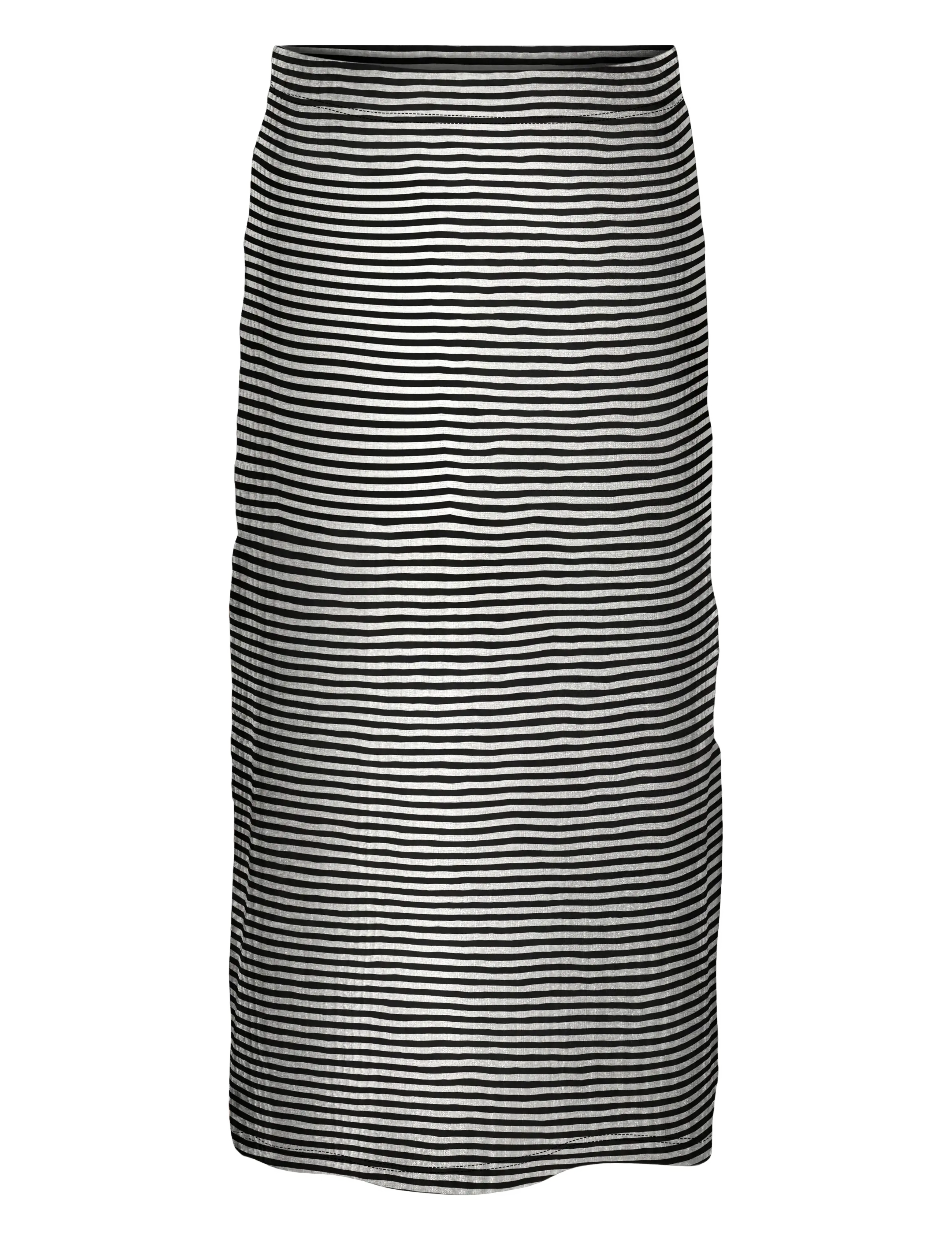 Kids Only KOGNELLA LONG SIDE SLIT SKIRT JRS NOOS - Midi-Röcke - BLACK / black