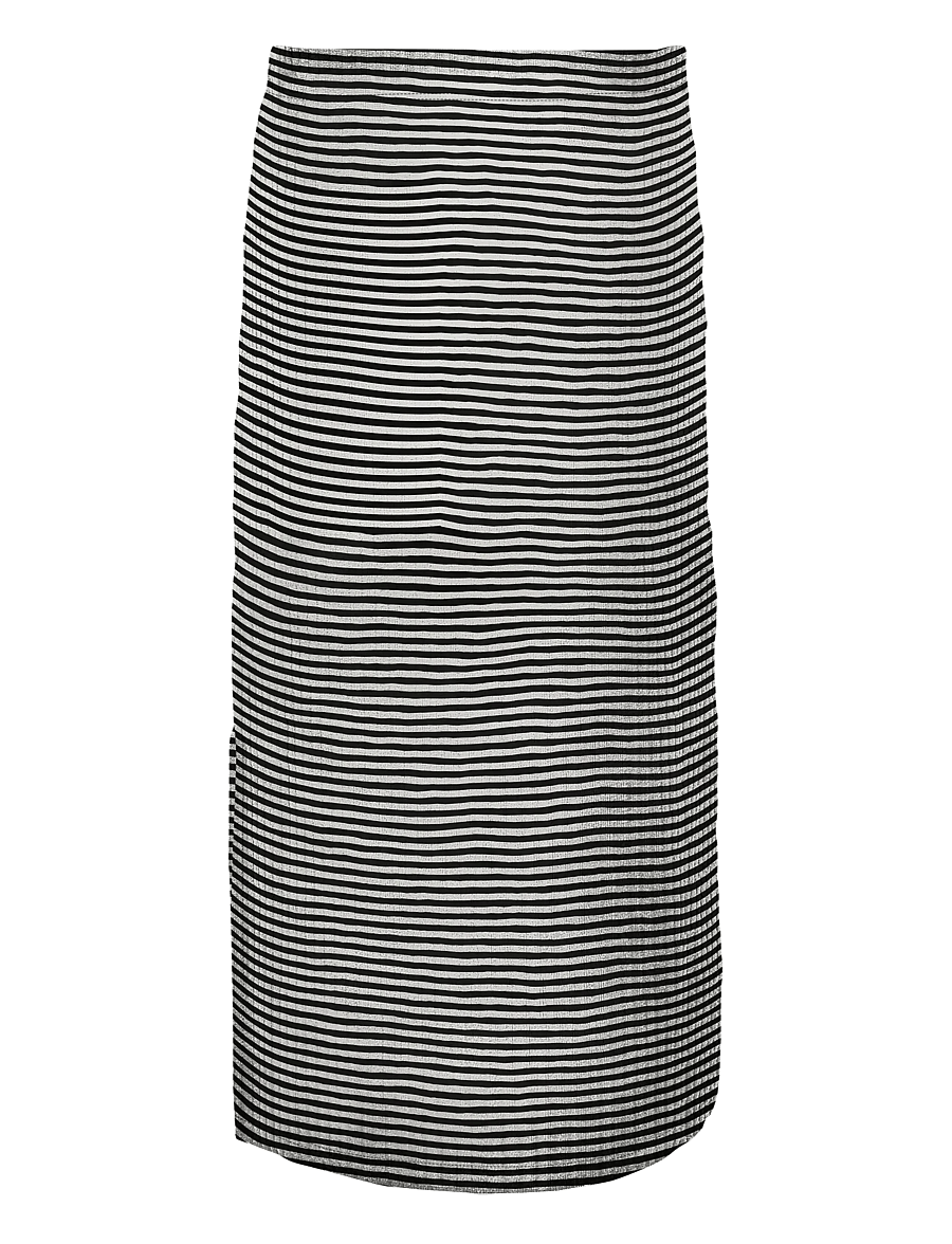 Kids Only - KOGNELLA LONG SIDE SLIT SKIRT JRS NOOS - jupes midi - black - 2