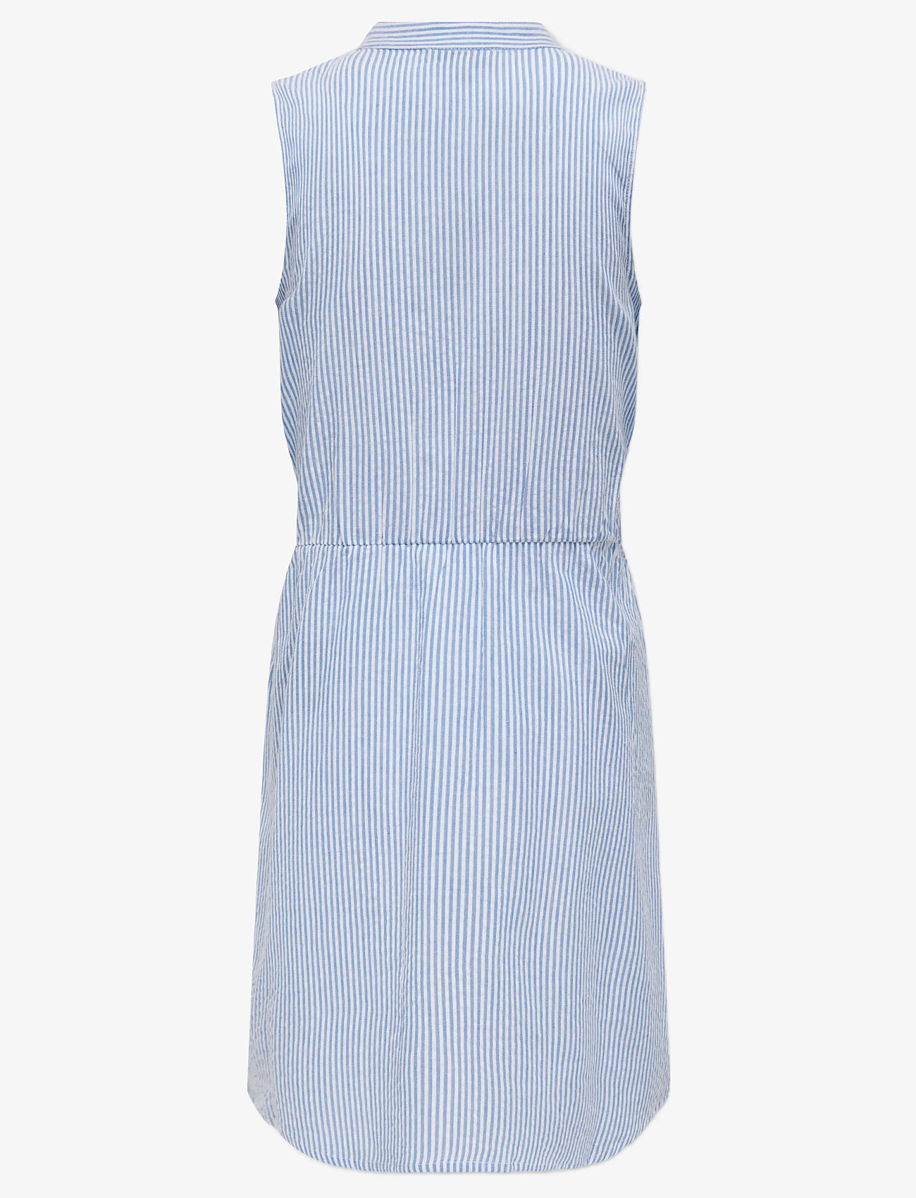 Kids Only - KOGSMILLA S/L BELT DRESS WVN - Ärmlösa vardagsklänningar - cloud dancer - 1