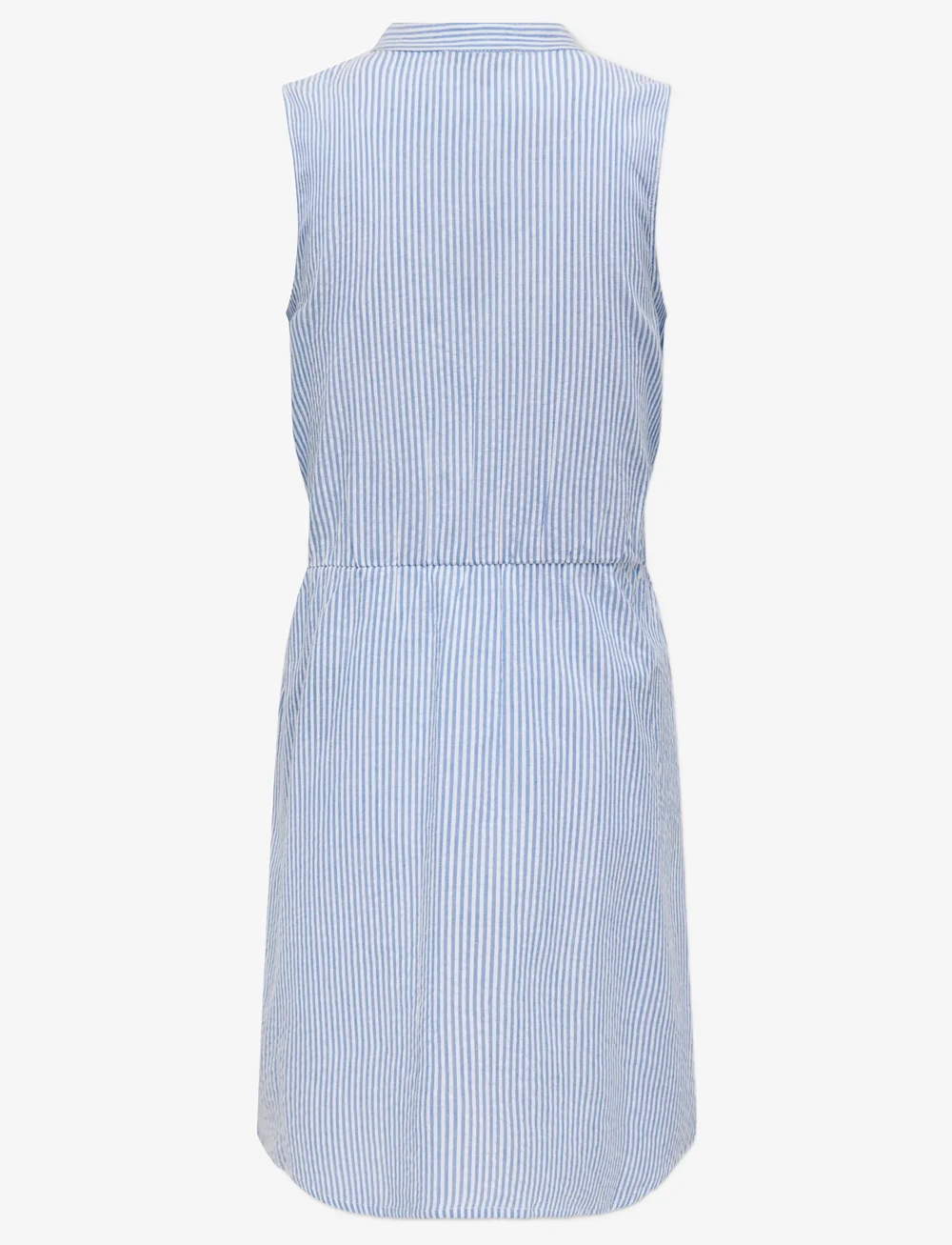 Kids Only - KOGSMILLA S/L BELT DRESS WVN - Ärmlösa vardagsklänningar - cloud dancer - 1