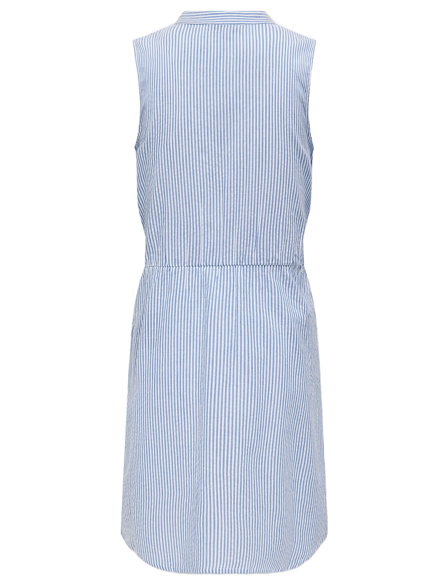 Kids Only - KOGSMILLA S/L BELT DRESS WVN - robes décontractées sans manches - cloud dancer - 1