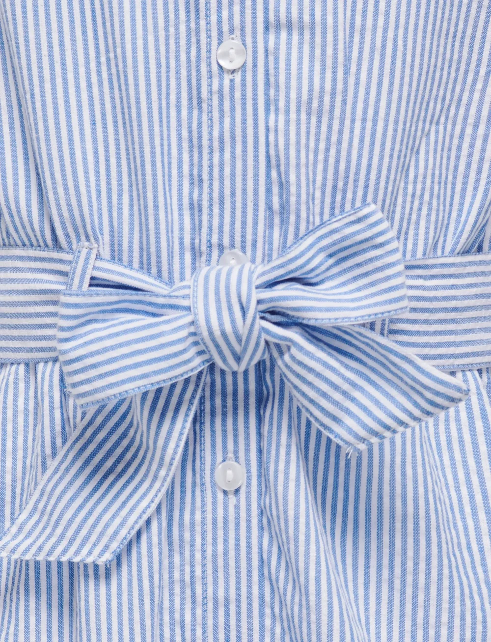 Kids Only - KOGSMILLA S/L BELT DRESS WVN - Ärmlösa vardagsklänningar - cloud dancer - 2