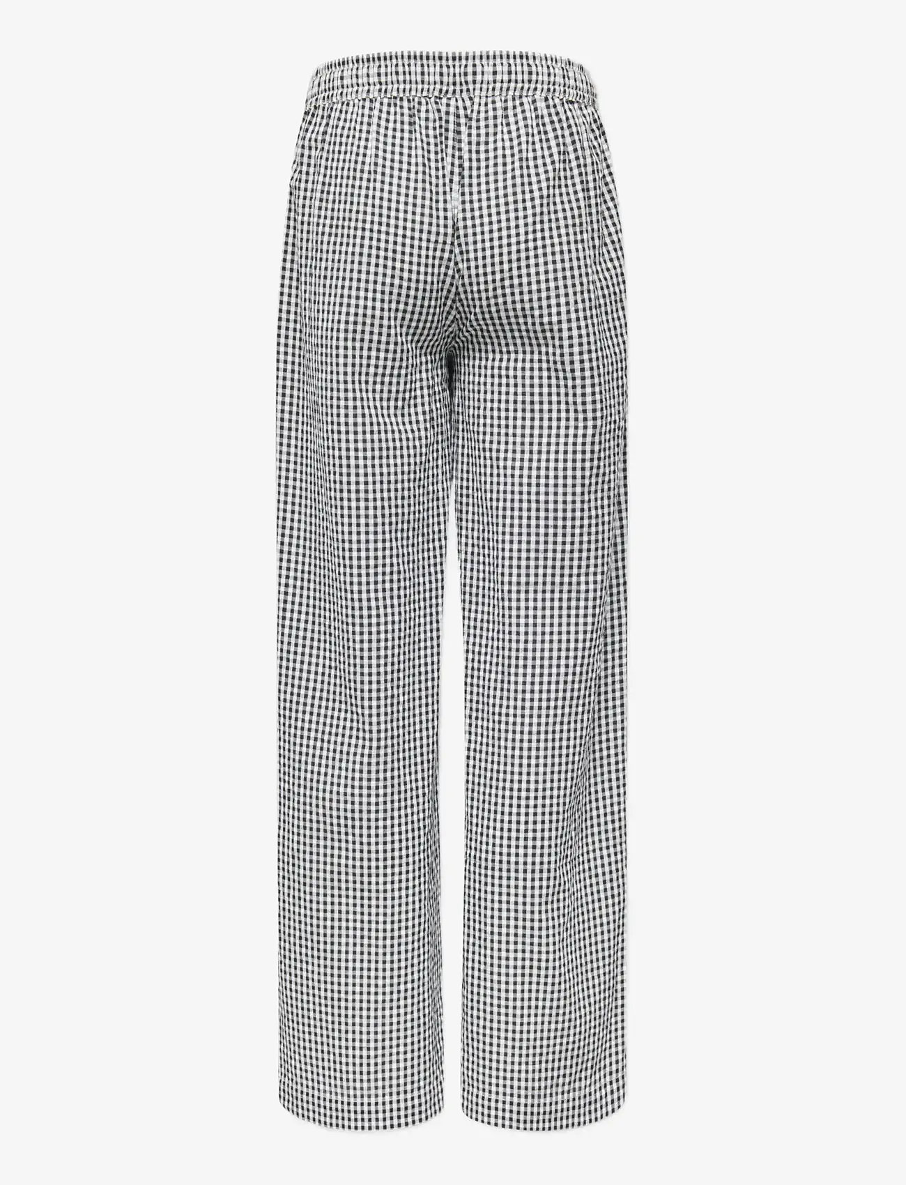 Kids Only - KOGSMILLA LIFE STRIPE PANT WVN NOOS - bukser - black - 2