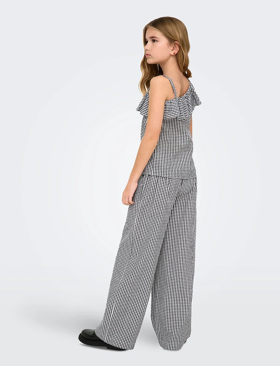 Kids Only - KOGSMILLA LIFE STRIPE PANT WVN NOOS - einkaufen nach alter von - black - 3