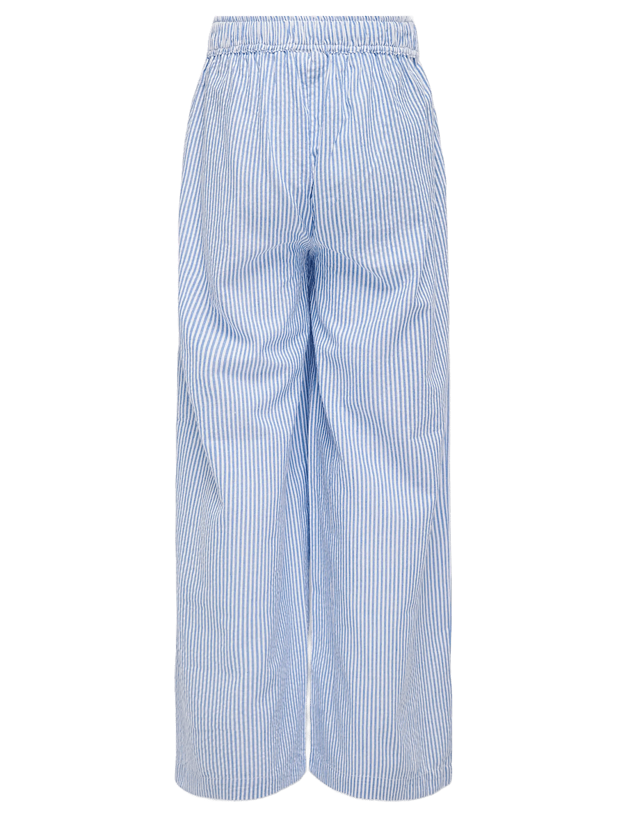 Kids Only - KOGSMILLA LIFE STRIPE PANT WVN NOOS - bukser - cloud dancer - 2
