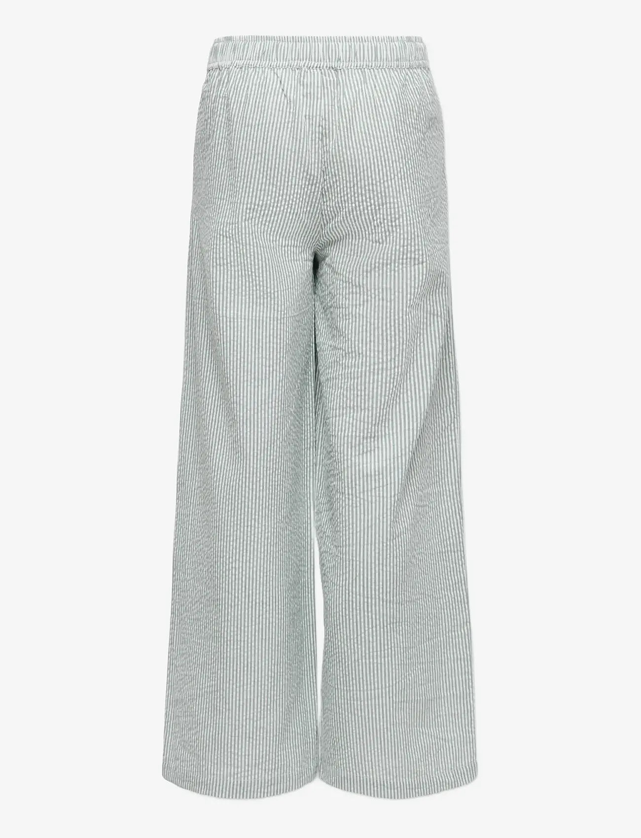 Kids Only - KOGSMILLA LIFE STRIPE PANT WVN NOOS - verslaðu eftir aldri - laurel wreath - 1
