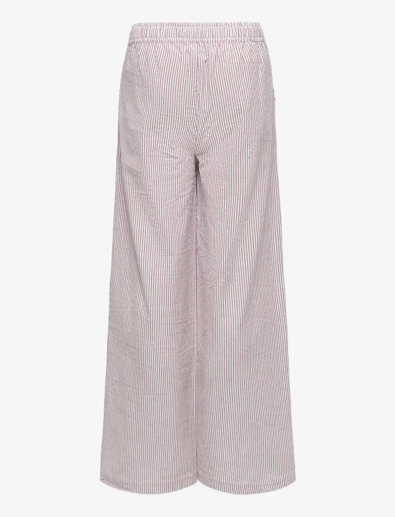 Kids Only - KOGSMILLA LIFE STRIPE PANT WVN NOOS - bukser - rose brown - 1