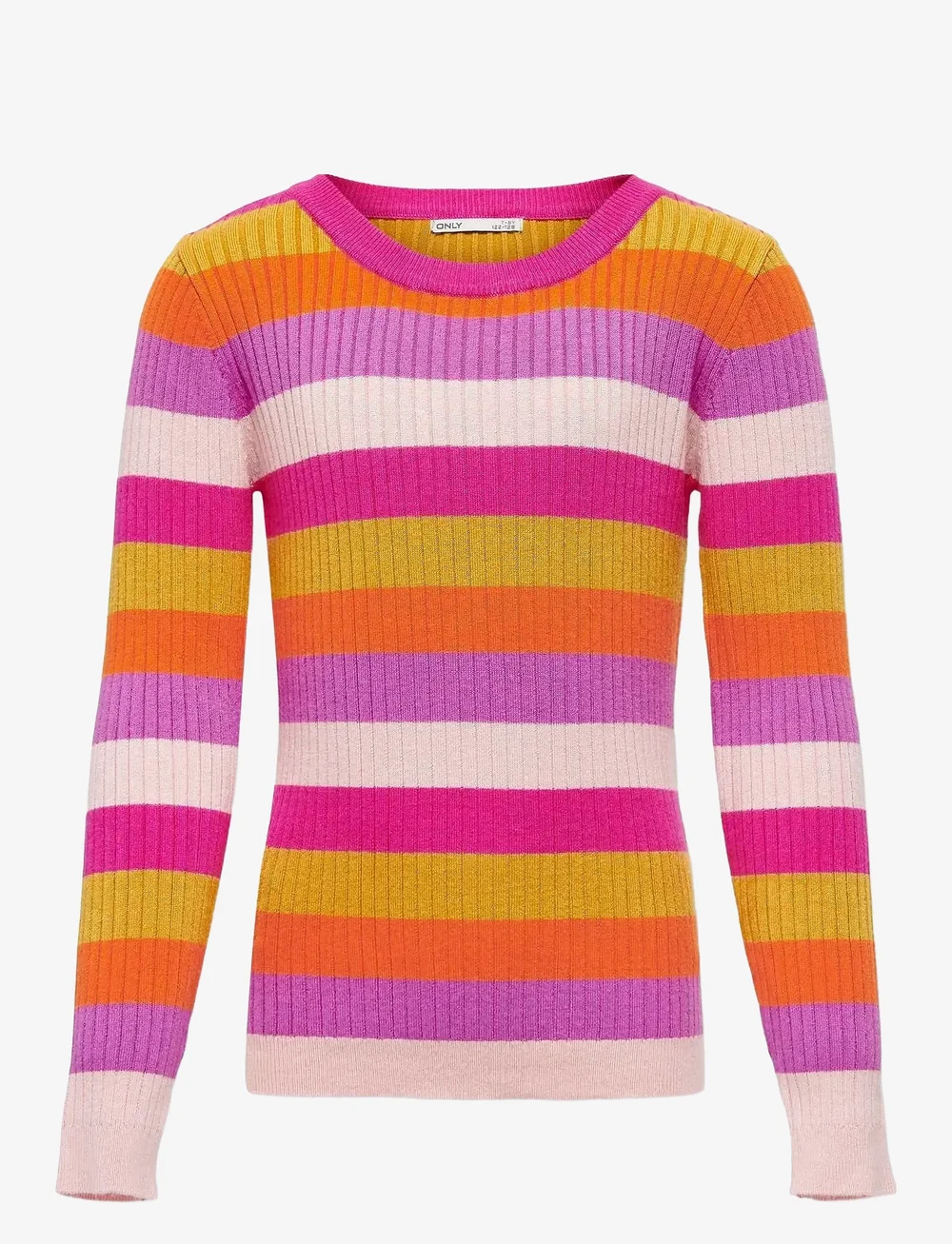 Kids Only - KOGKAROL L/S O-NECK KNT - pullover - silver pink - 0