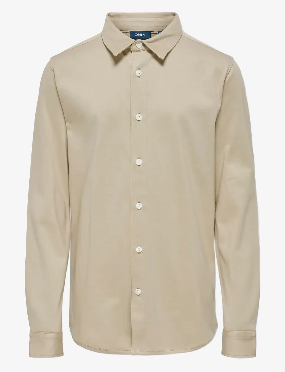 Kids Only - KOBMILES L/S SHIRT JRS - langärmlige hemden - white pepper - 0