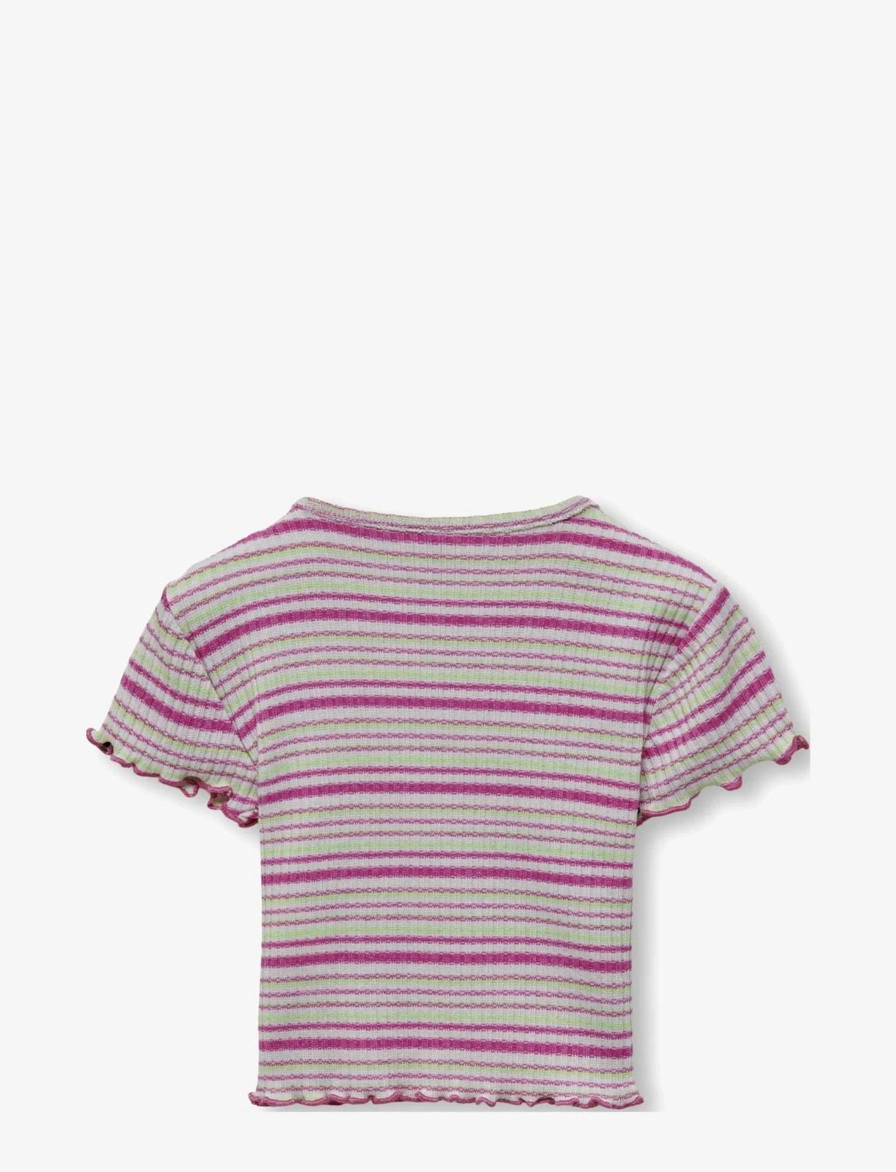Kids Only - KMGBRENDA S/S TOP BOX JRS - kortærmede t-shirts - strawberry moon - 1