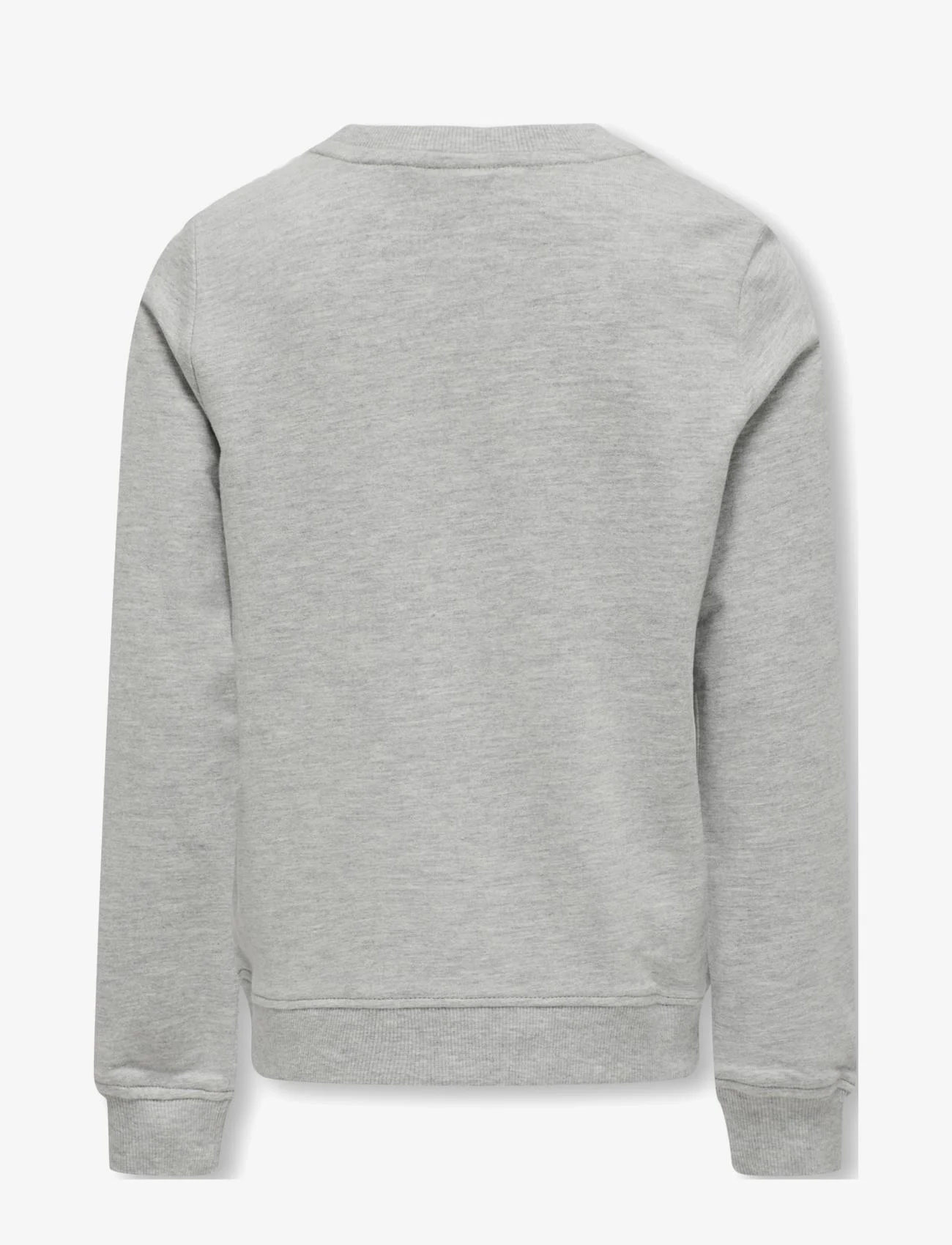 Kids Only - KOGVILLA L/S O-NECK BOX UB SWT - sweatshirts & hoodies - light grey melange - 1