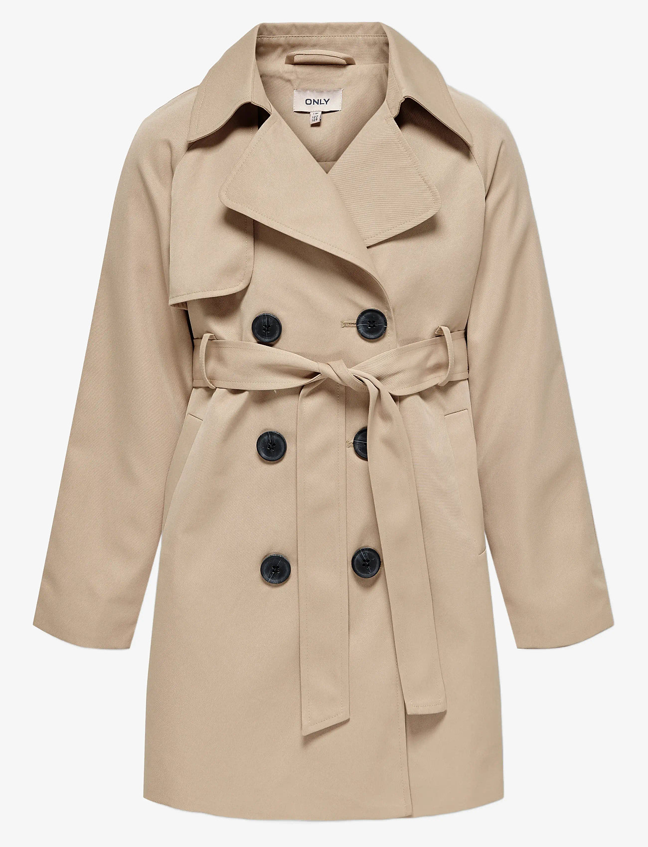 Kids Only - KOGCHLOE LIFE TRENCHCOAT DB OTW NOOS - Õhukesed joped - tannin - 1