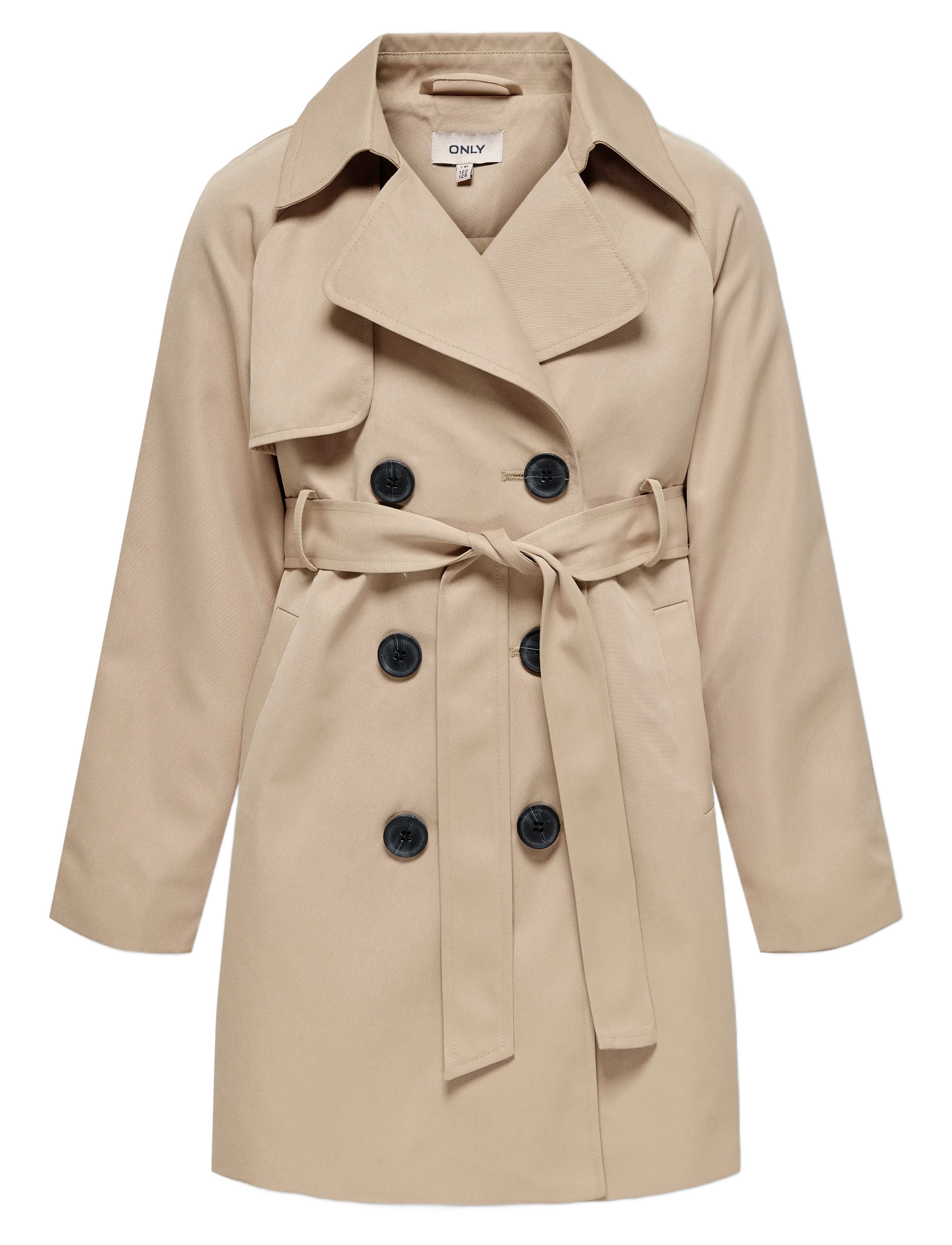 Kids Only KOGCHLOE LIFE TRENCHCOAT DB OTW NOOS - Õueriided - TANNIN / beige