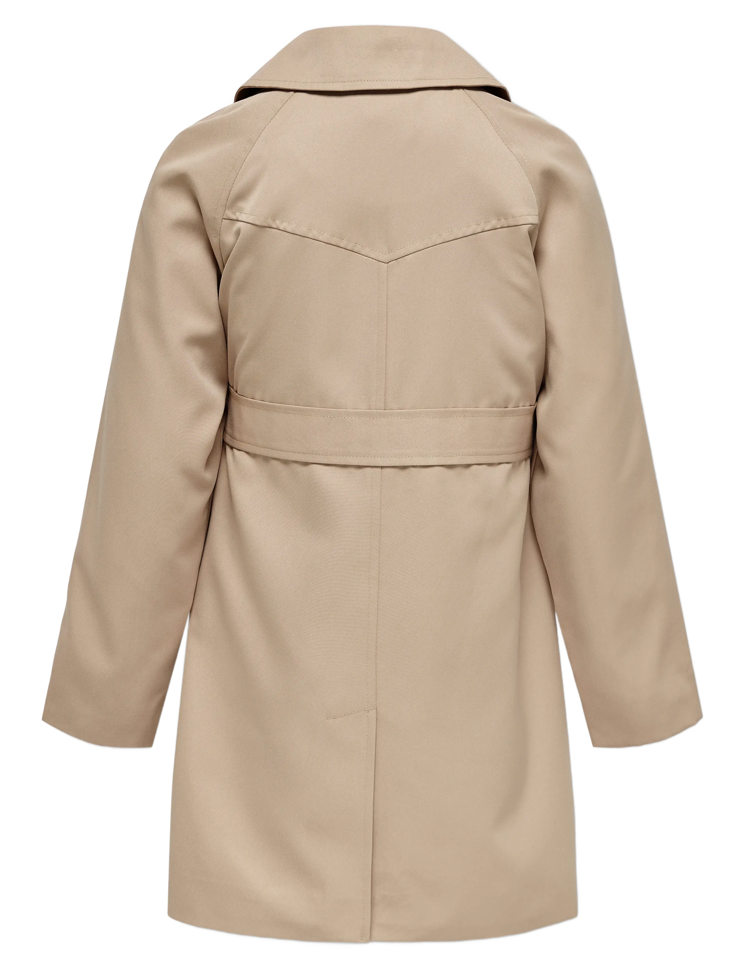 Kids Only - KOGCHLOE LIFE TRENCHCOAT DB OTW NOOS - lette jakker - tannin - 2