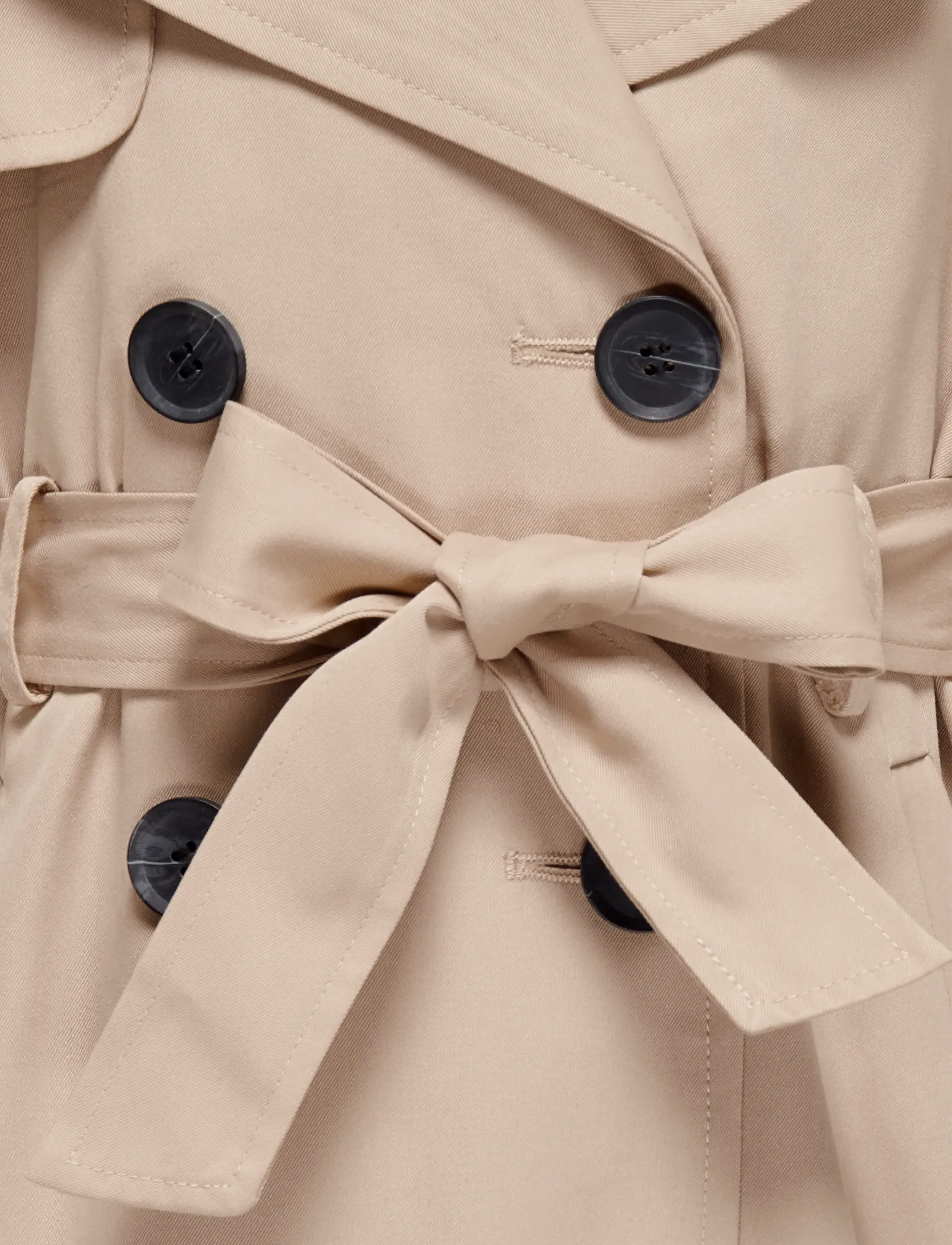 Kids Only - KOGCHLOE LIFE TRENCHCOAT DB OTW NOOS - lette jakker - tannin - 5