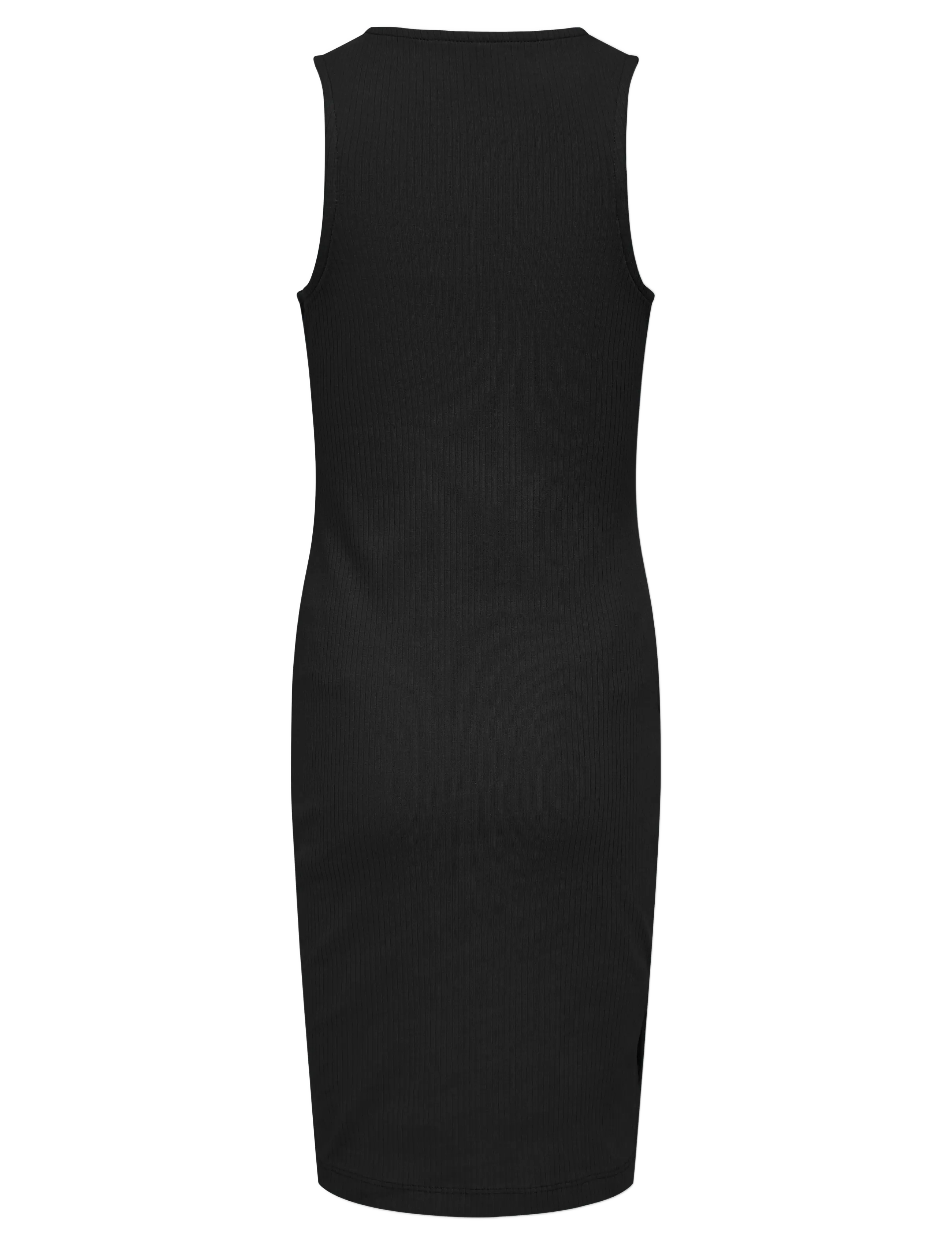 Kids Only - KOGBELFAST LIFE S/L MIDI DRESS NOOS JRS - black - 2