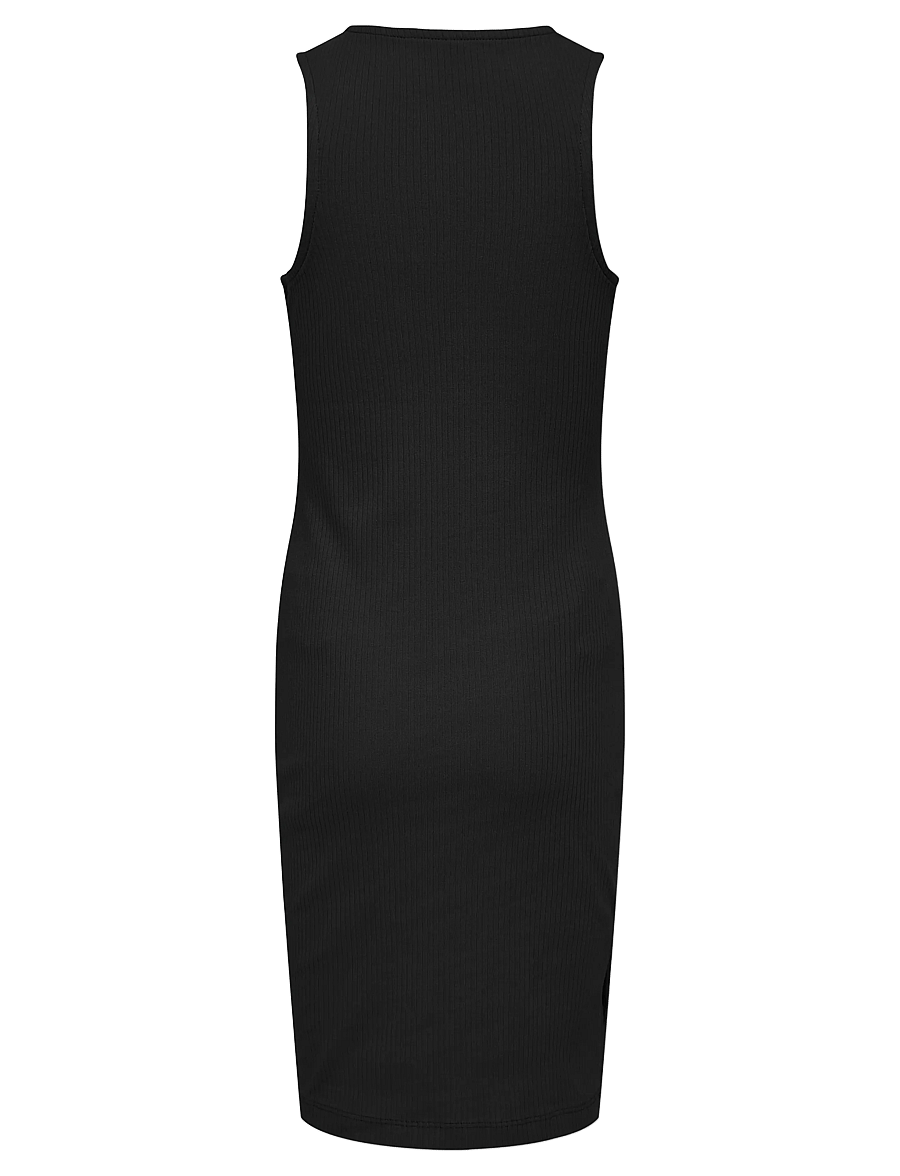 Kids Only - KOGBELFAST LIFE S/L MIDI DRESS NOOS JRS - black - 2