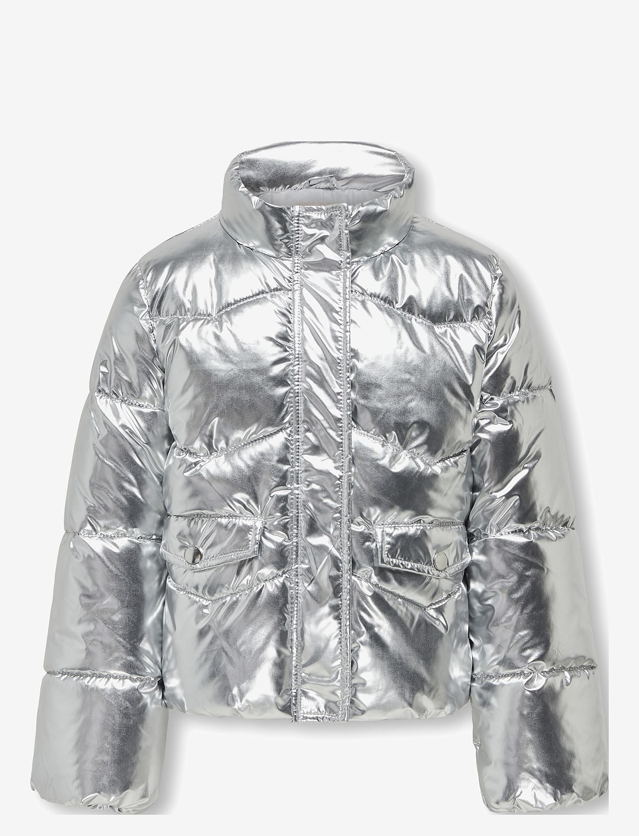 Kids Only - KOGPEARL PUFFER JACKET OTW - talvejope - silver - 0