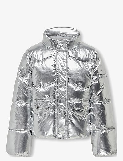 Kids Only KOGPEARL PUFFER JACKET OTW - Jackets - SILVER / silver