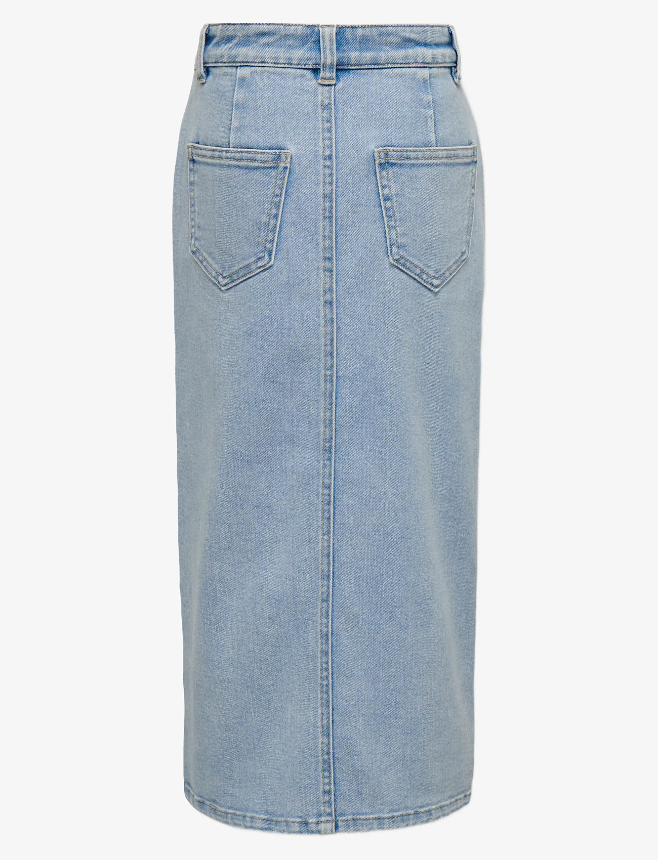 Kids Only - KOGSIRI FRONT SLIT SKIRT DNM GUA NOOS - denim skirts - light blue denim - 2