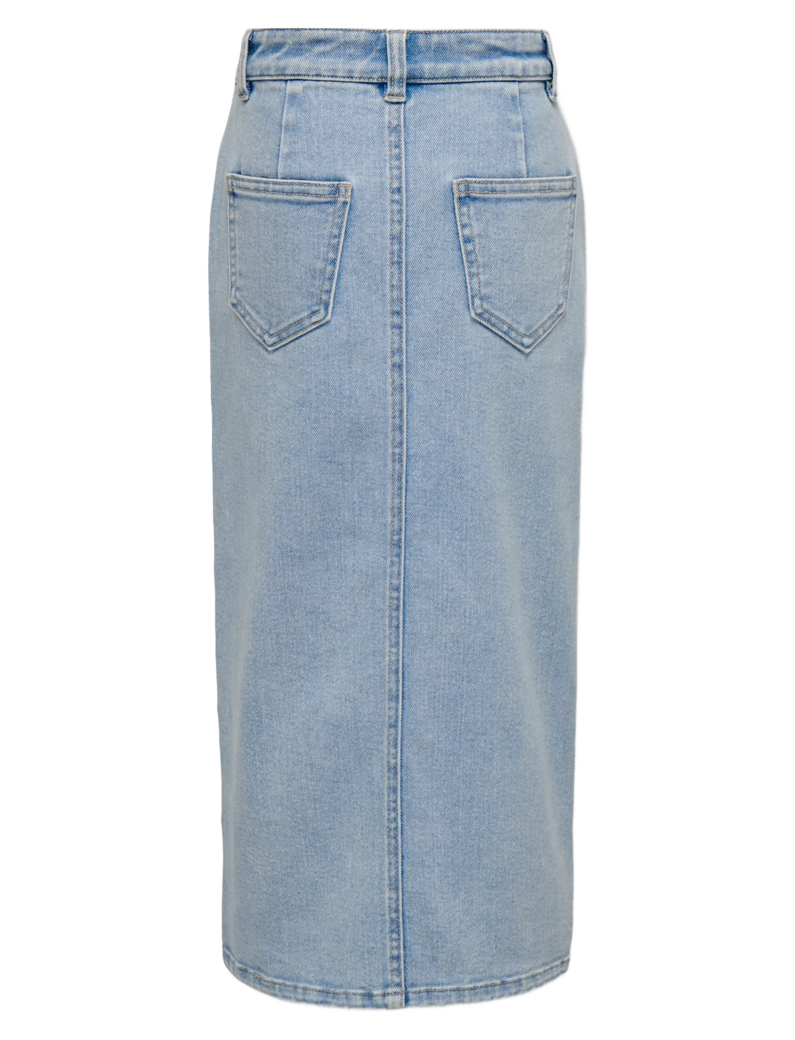 Kids Only - KOGSIRI FRONT SLIT SKIRT DNM GUA NOOS - gallapils - light blue denim - 2