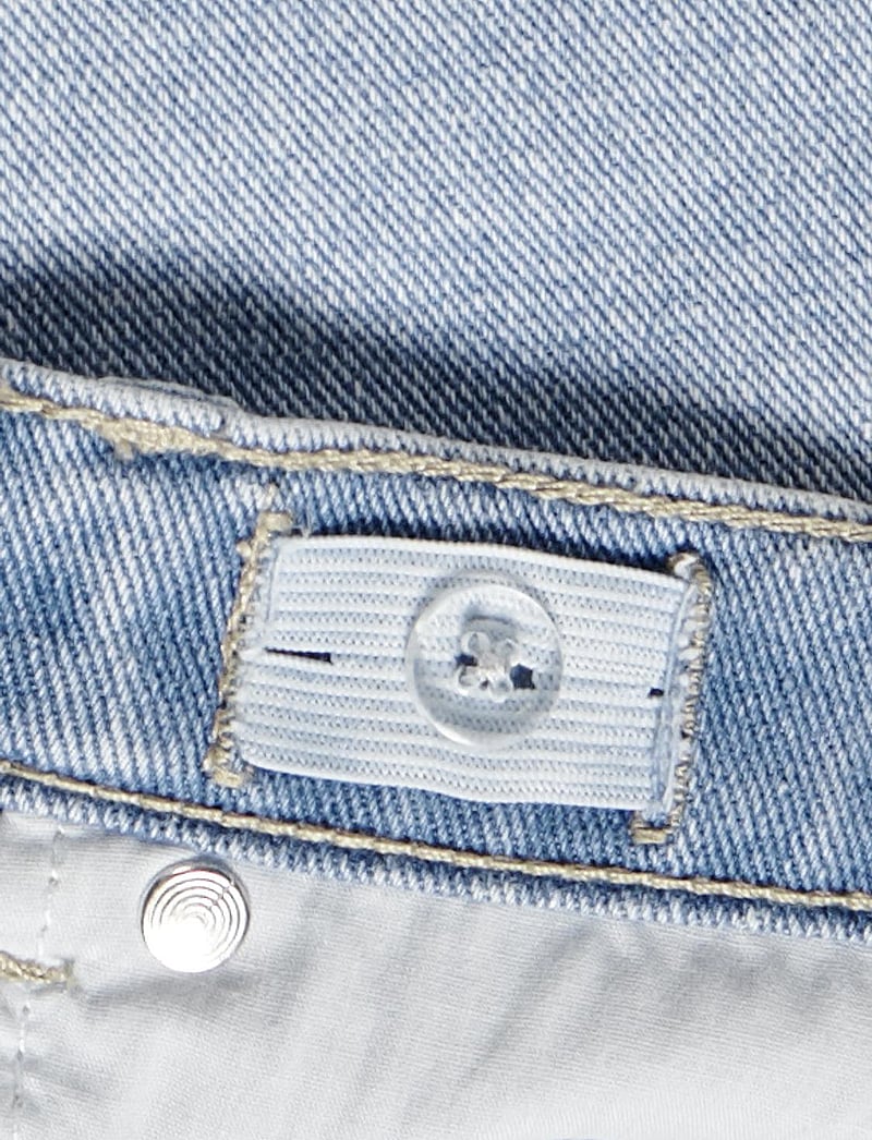 Kids Only - KOGSIRI FRONT SLIT SKIRT DNM GUA NOOS - jeansröcke - light blue denim - 3