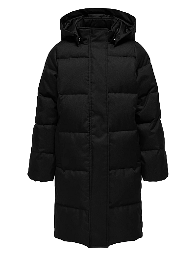 Kids Only KOGIRENE LIFE PUFFER COAT OTW NOOS - Jackets - BLACK / black