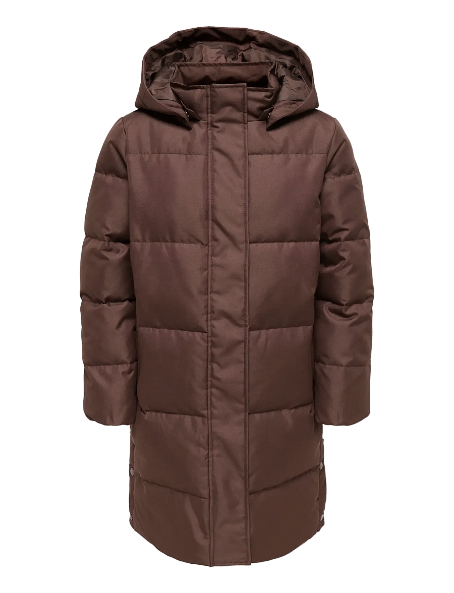 Kids Only - KOGIRENE LIFE PUFFER COAT OTW NOOS - vinterjakker - chestnut - 1