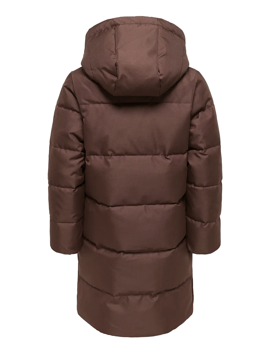 Kids Only - KOGIRENE LIFE PUFFER COAT OTW NOOS - vinterjakker - chestnut - 2