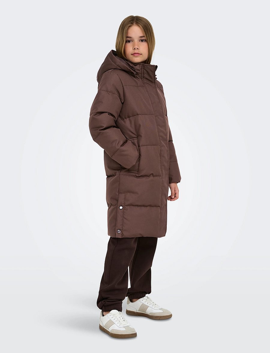 Kids Only - KOGIRENE LIFE PUFFER COAT OTW NOOS - vinterjakker - chestnut - 0