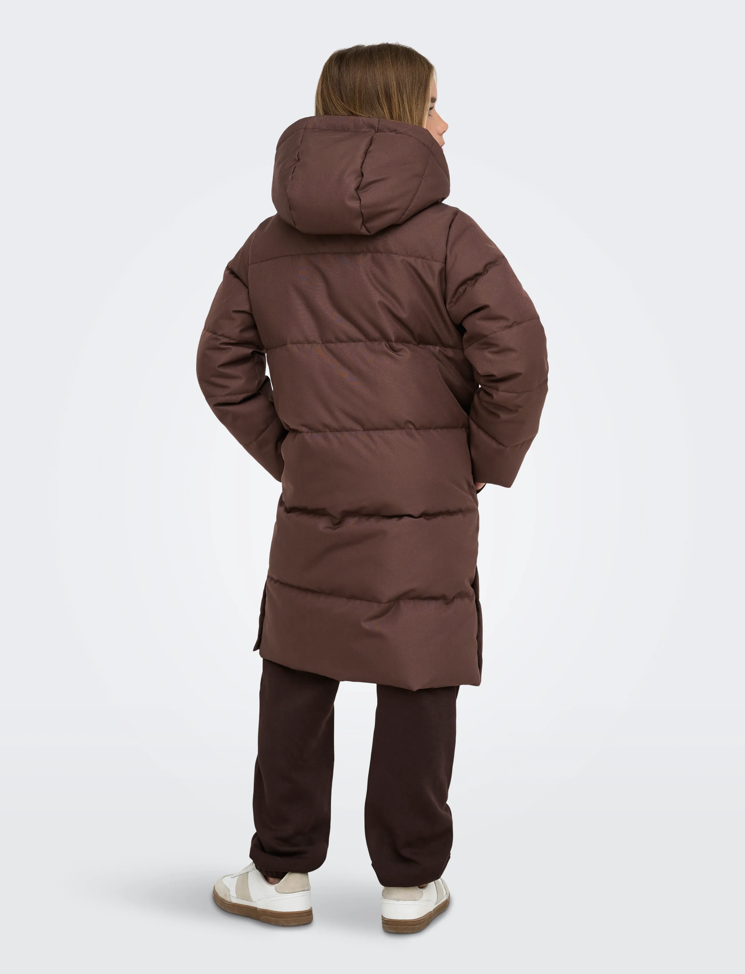 Kids Only - KOGIRENE LIFE PUFFER COAT OTW NOOS - vinterjakker - chestnut - 3