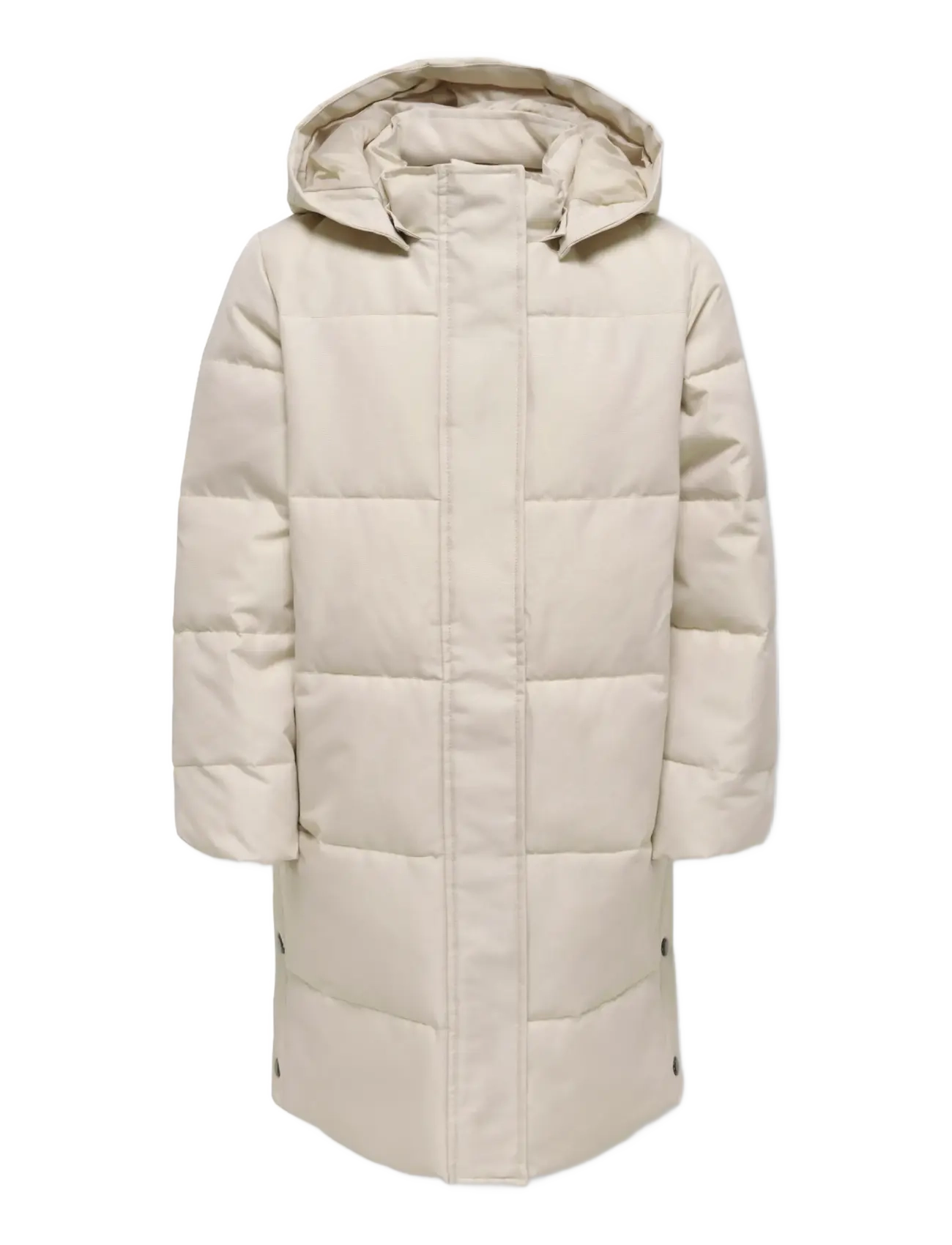 Kids Only KOGIRENE LIFE PUFFER COAT OTW NOOS - Talvejope - PUMICE STONE / cream