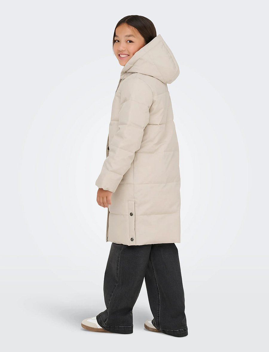 Kids Only - KOGIRENE LIFE PUFFER COAT OTW NOOS - winterjacke - pumice stone - 3