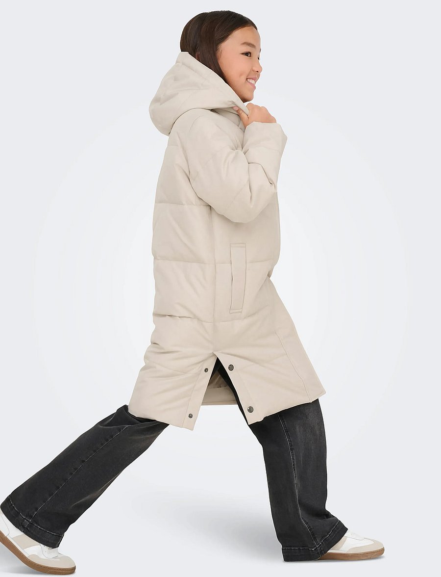 Kids Only - KOGIRENE LIFE PUFFER COAT OTW NOOS - winterjacke - pumice stone - 5