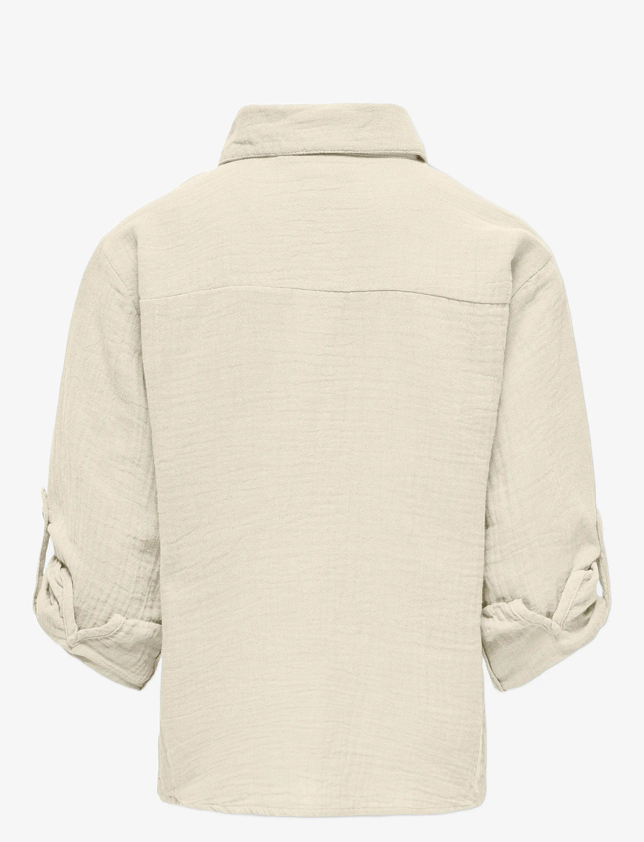 Kids Only - KOGTHYRA LIFE L/S SHIRT WVN - långärmade skjortor - birch - 2