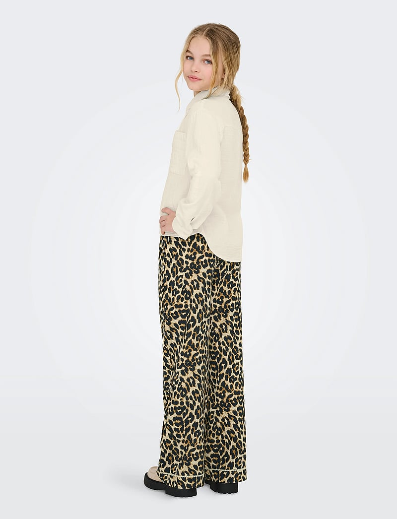 Kids Only - KOGTHYRA LIFE L/S SHIRT WVN - långärmade skjortor - birch - 3