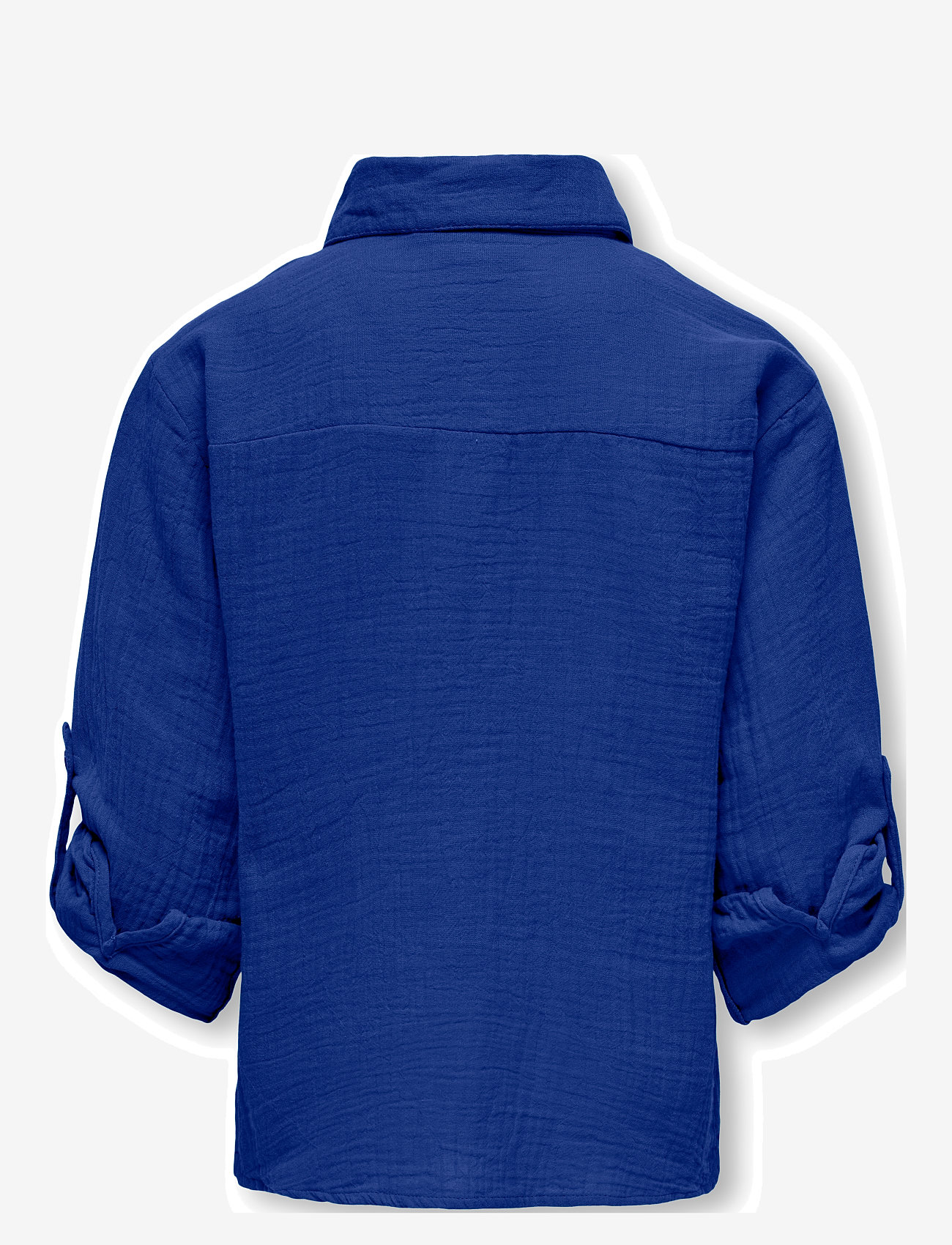 Kids Only - KOGTHYRA LIFE L/S SHIRT WVN - langærmede skjorter - mazarine blue - 2