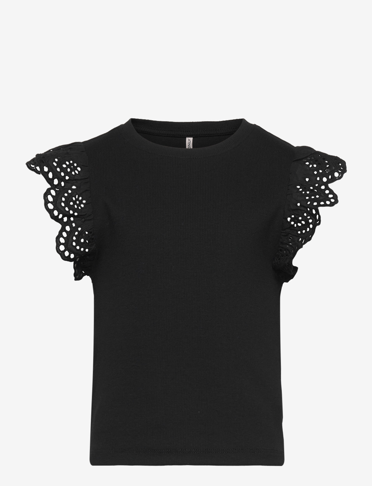 Kids Only - KOGDREA LIFE S/S TOP JRS NOOS - Ærmeløs undertrøje - black - 0
