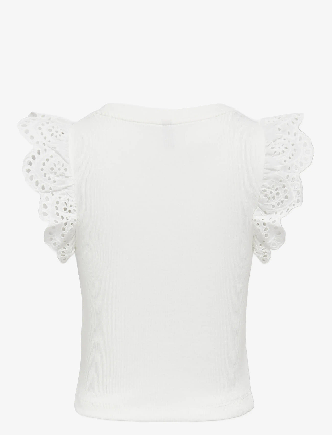 Kids Only - KOGDREA LIFE S/S TOP JRS NOOS - lühikeste varrukatega t-särgid - cloud dancer - 2