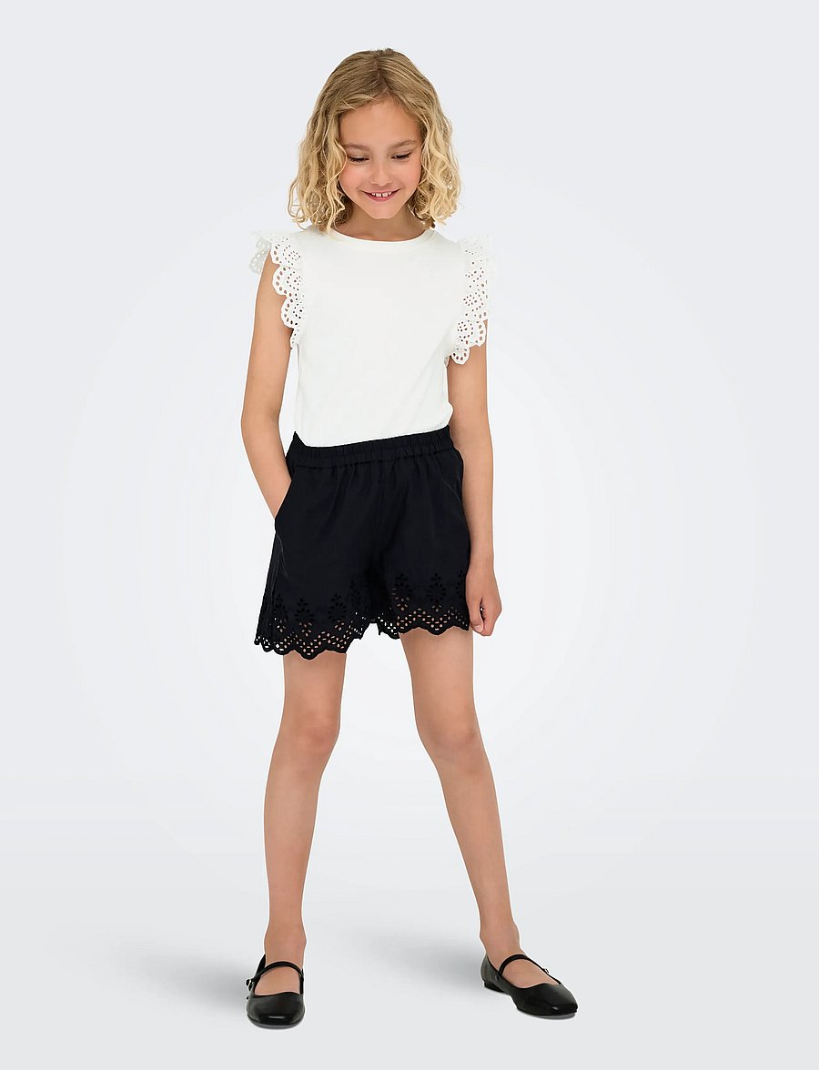 Kids Only - KOGDREA LIFE S/S TOP JRS NOOS - maikad - cloud dancer - 4