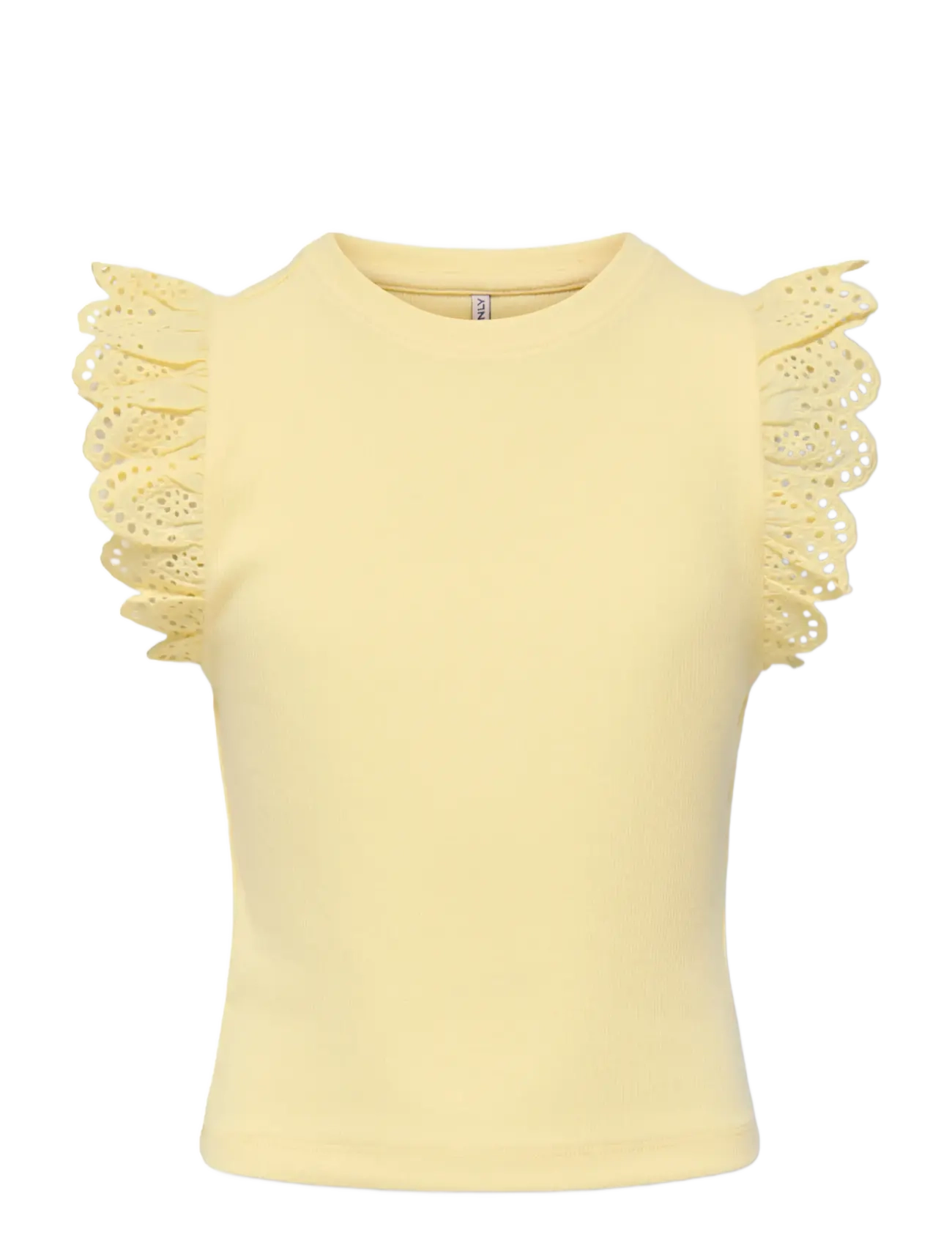 Kids Only KOGDREA LIFE S/S TOP JRS NOOS - T-shirts - SUNLIGHT / yellow