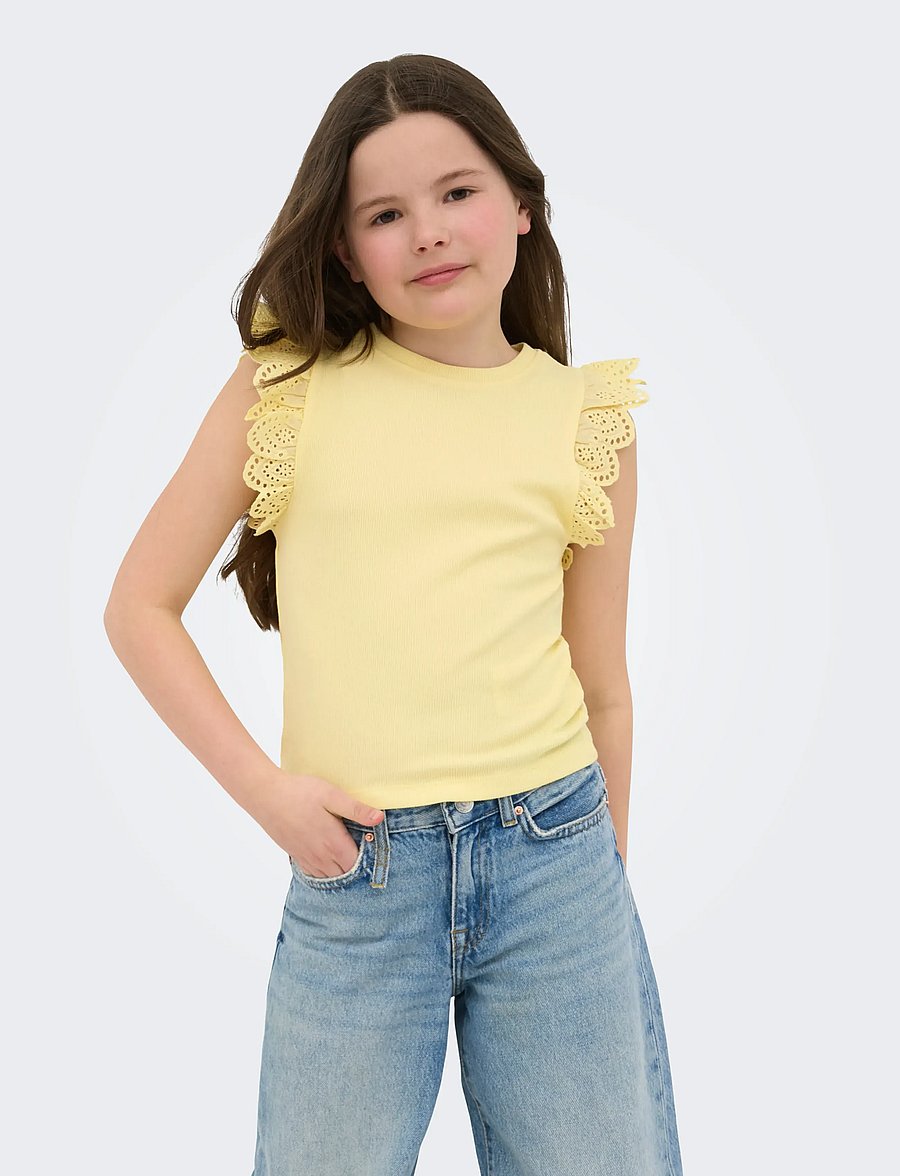 Kids Only - KOGDREA LIFE S/S TOP JRS NOOS - hlýrabolir - sunlight - 0