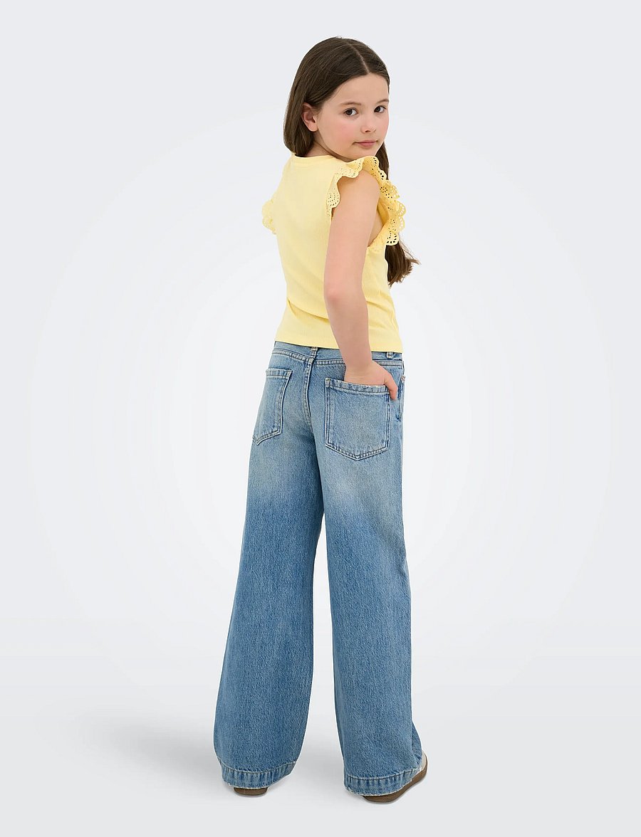 Kids Only - KOGDREA LIFE S/S TOP JRS NOOS - hlýrabolir - sunlight - 3