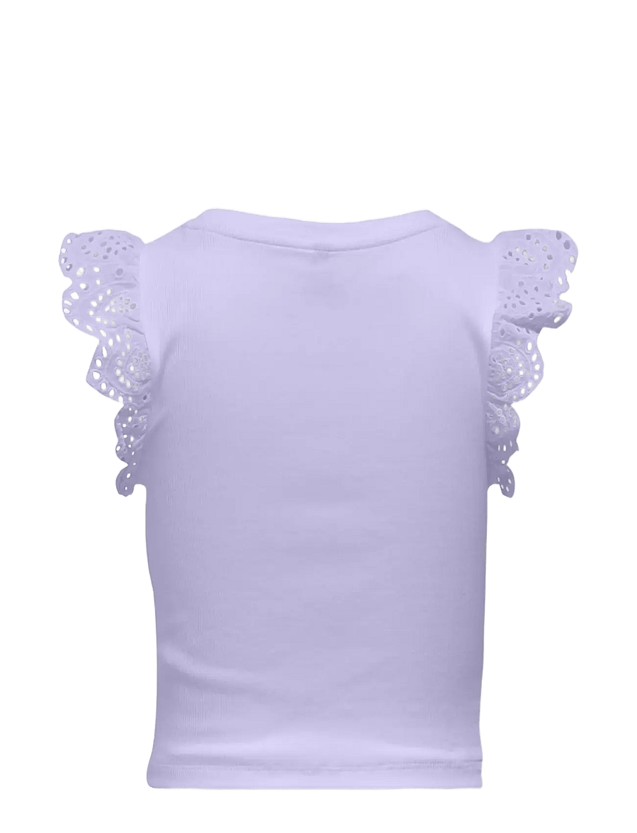 Kids Only - KOGDREA LIFE S/S TOP JRS NOOS - tanktops - sweet lavender - 1