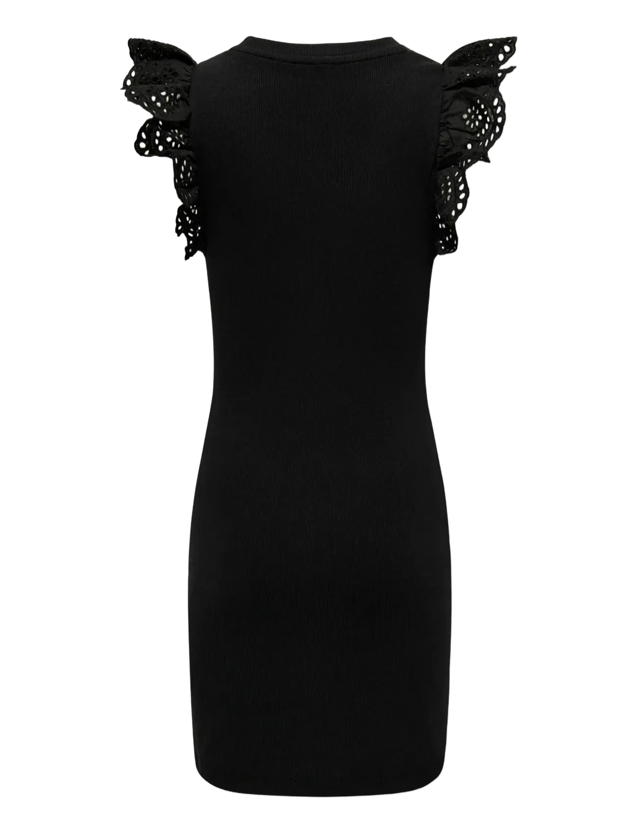 Kids Only - KOGDREA LIFE S/S DRESS JRS NOOS - kortærmede hverdagskjoler - black - 2