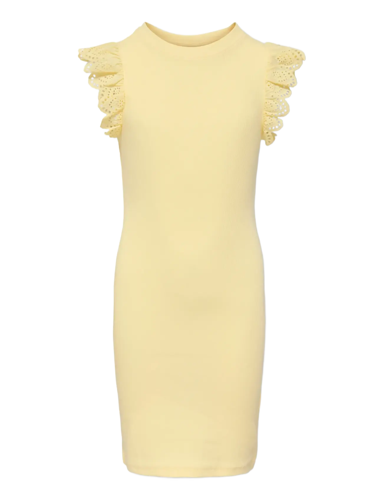 Kids Only KOGDREA LIFE S/S DRESS JRS NOOS - Kleider & Röcke - SUNLIGHT / yellow