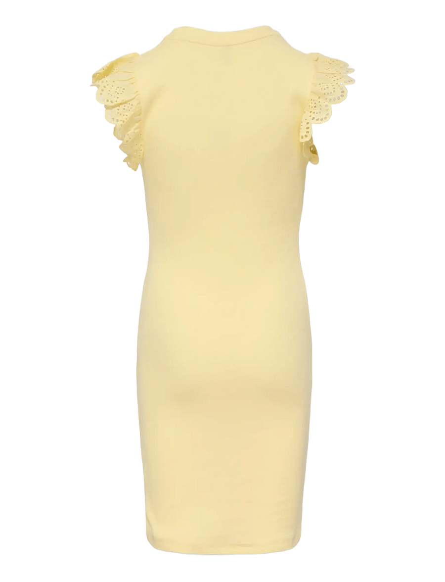 Kids Only - KOGDREA LIFE S/S DRESS JRS NOOS - kortærmede hverdagskjoler - sunlight - 2